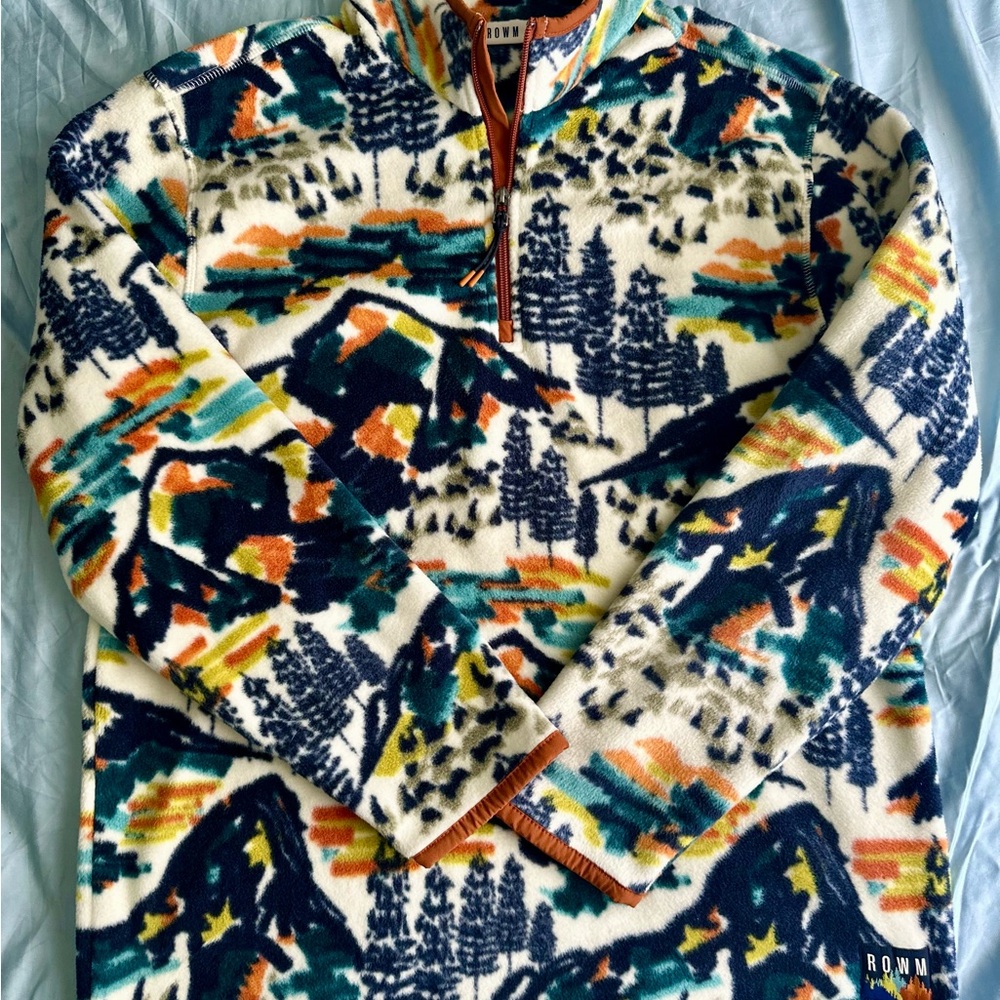 ROWM Quarter Zip Sweater